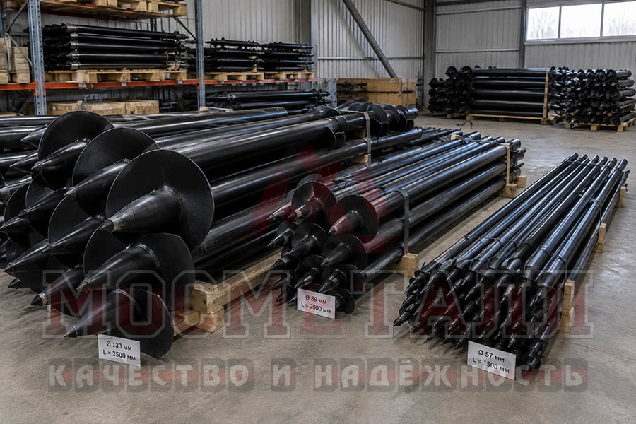 Винтовые сваи: прочное основание без долгой стройки